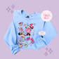 PRINTED MINNIES WONDERLAND - ADULT SWEATSHIRT