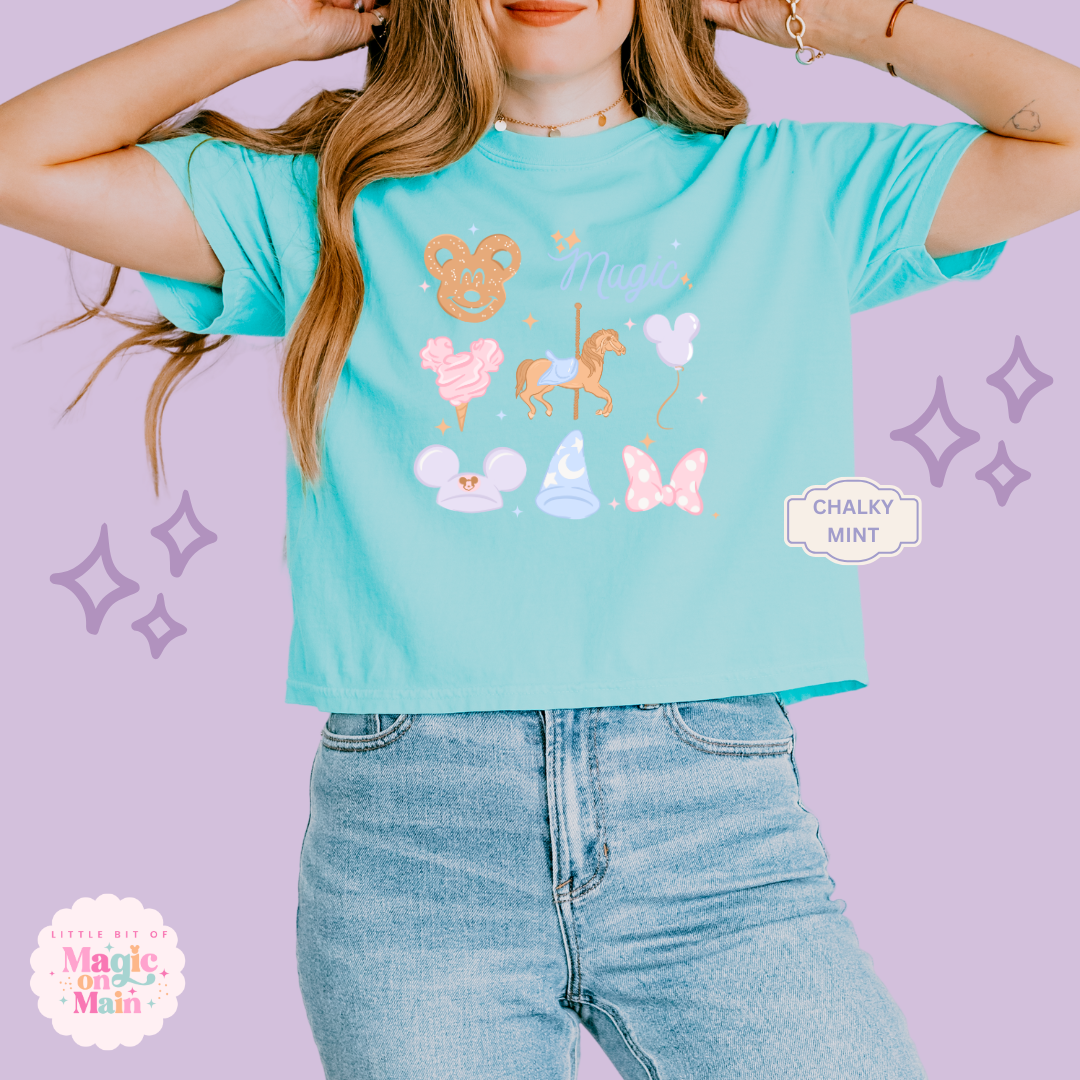 PRINTED MAGIC - EXCLUSIVE TO MoM - WOMENS BOXY T-SHIRT
