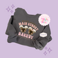 EMBROIDERED MAIN STREET BAKERY PINK - ADULT SWEATSHIRT