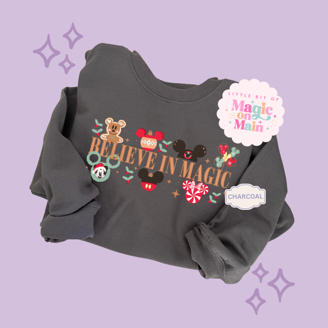 PRINTED BELIEVE IN MAGIC - EXCLUSIVE TO MoM - ADULT SWEATSHIRT