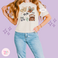 PRINTED BROWN TRUCK COQUETTE - WOMENS BOXY T-SHIRT