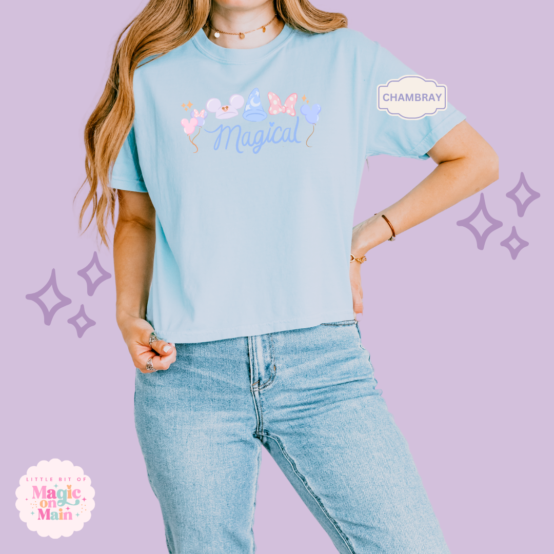PRINTED MAGICAL (TEXT) - EXCLUSIVE TO MoM - WOMENS BOXY T-SHIRT