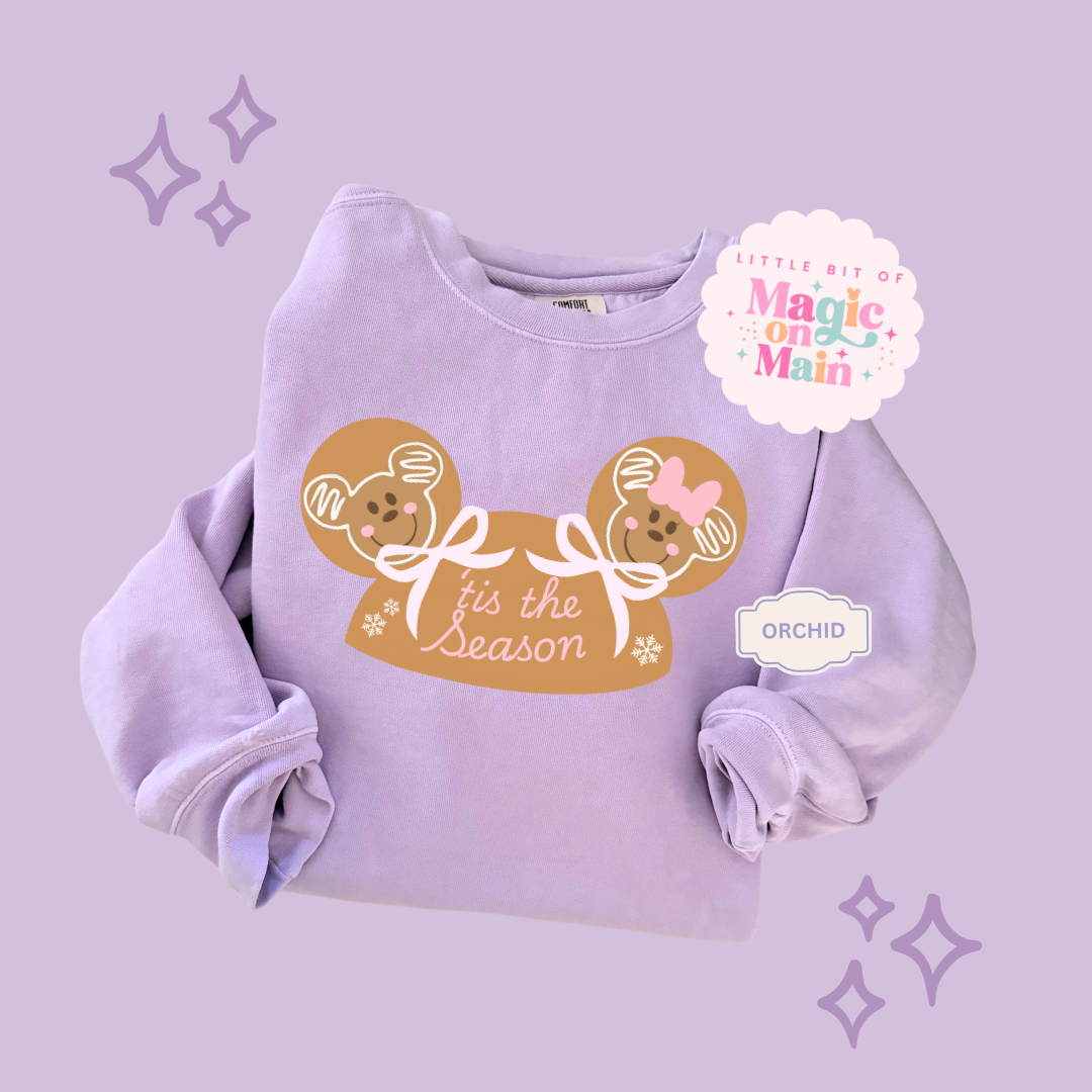 PRINTED GINGERBREAD HAT - EXCLUSIVE TO MoM - ADULT SWEATSHIRT