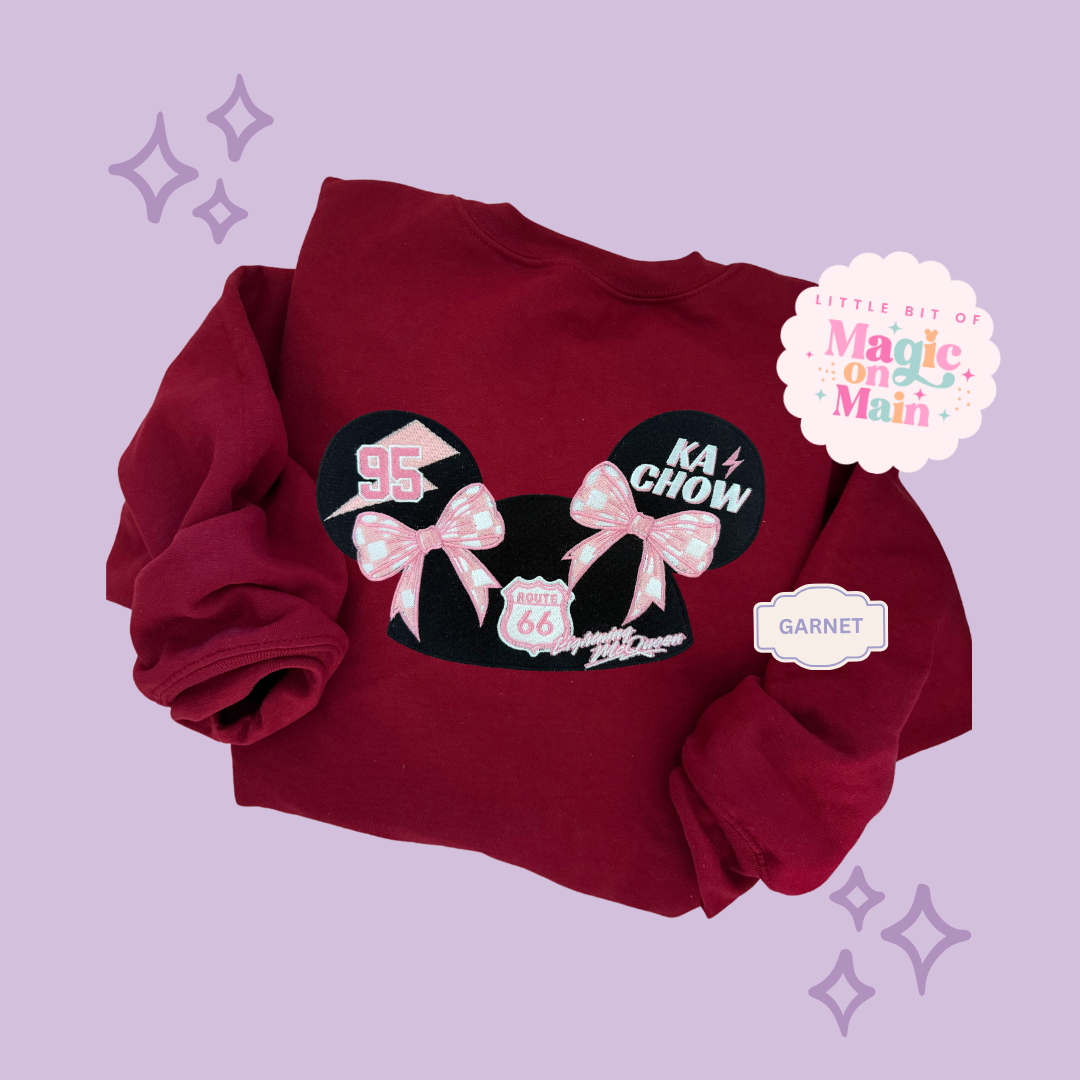 EMBROIDERED PINK LMQ HAT - EXCLUSIVE COLLAB - ADULT SWEATSHIRT