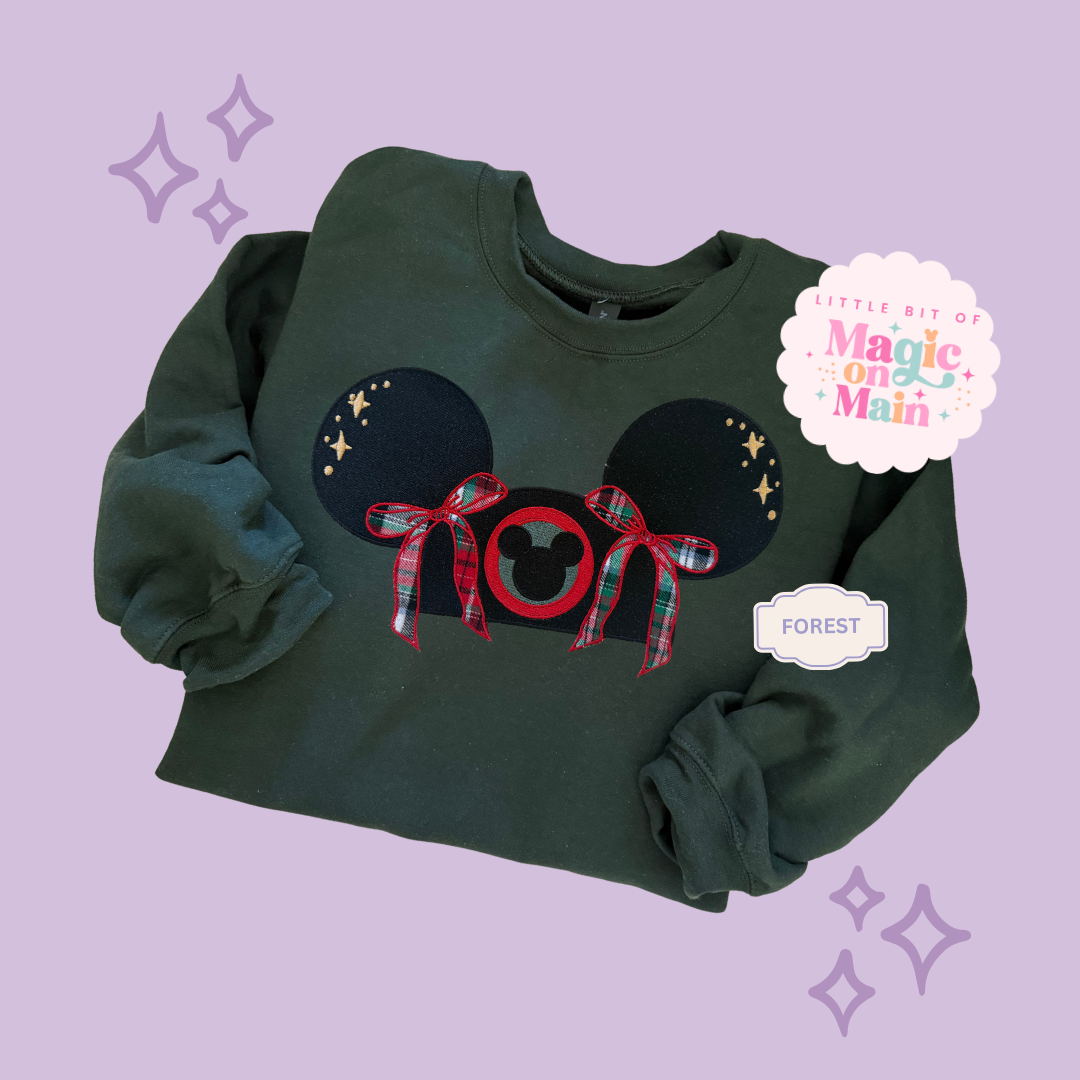 EMBROIDERED CHRISTMAS HAT - EXCLUSIVE TO MoM - ADULT SWEATSHIRT