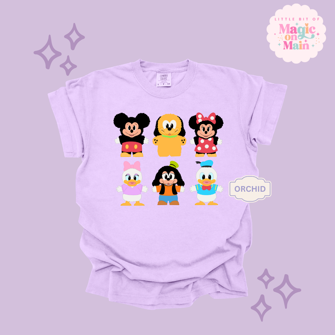 STUFFED CHARACTERS - ADULT T-SHIRT