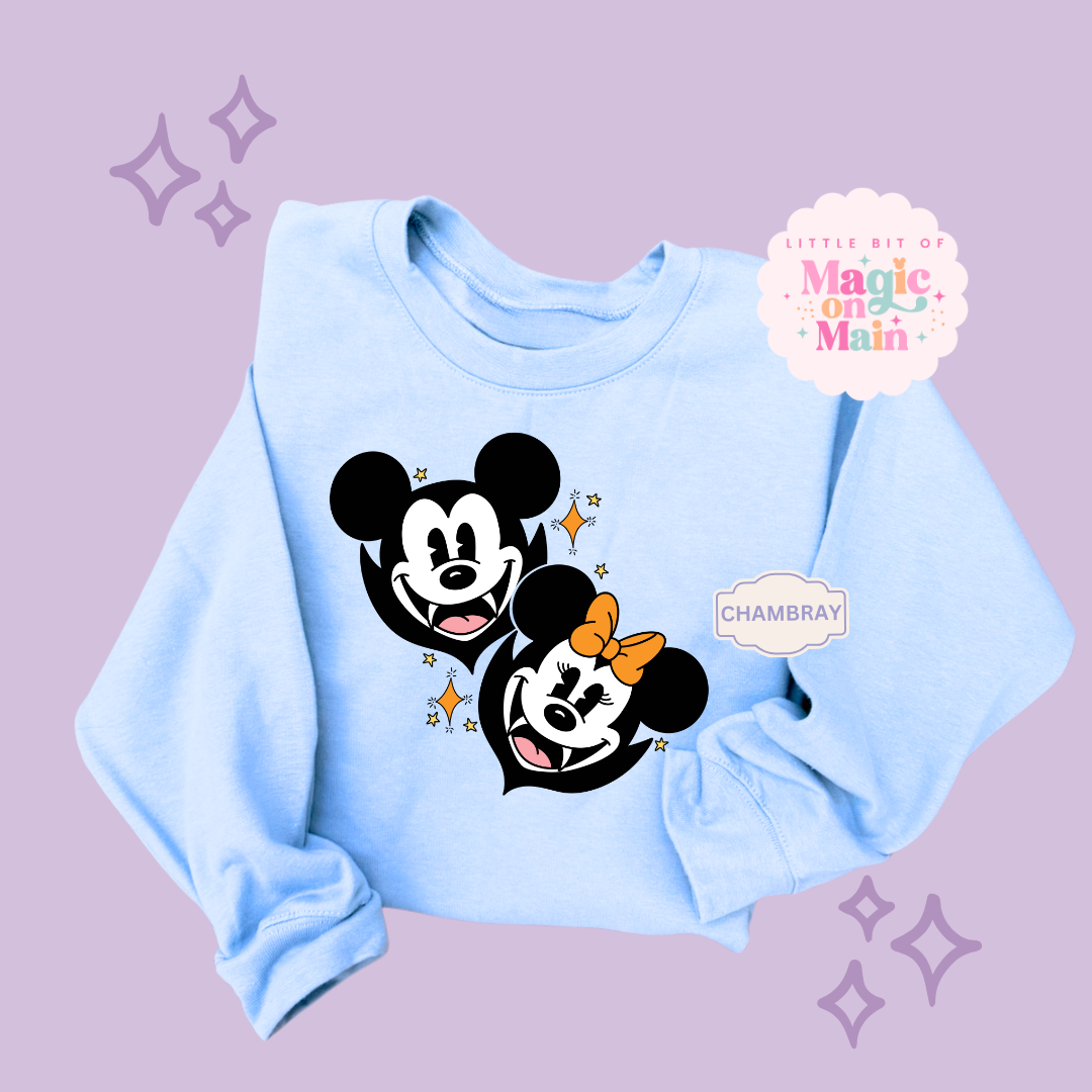 PRINTED MCKY VAMPIRE - EXCLUSIVE TO MoM - ADULT SWEATSHIRT 10058