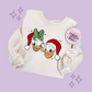 PRINTED DONALD & DAISY CHRISTMAS - ADULT SWEATSHIRT