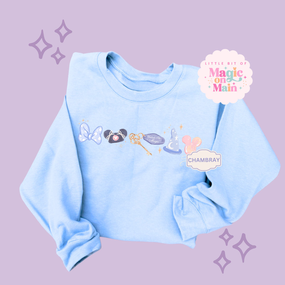 PRINTED PARK DAY MAGIC - EXCLUSIVE TO MoM - ADULT SWEATSHIRT