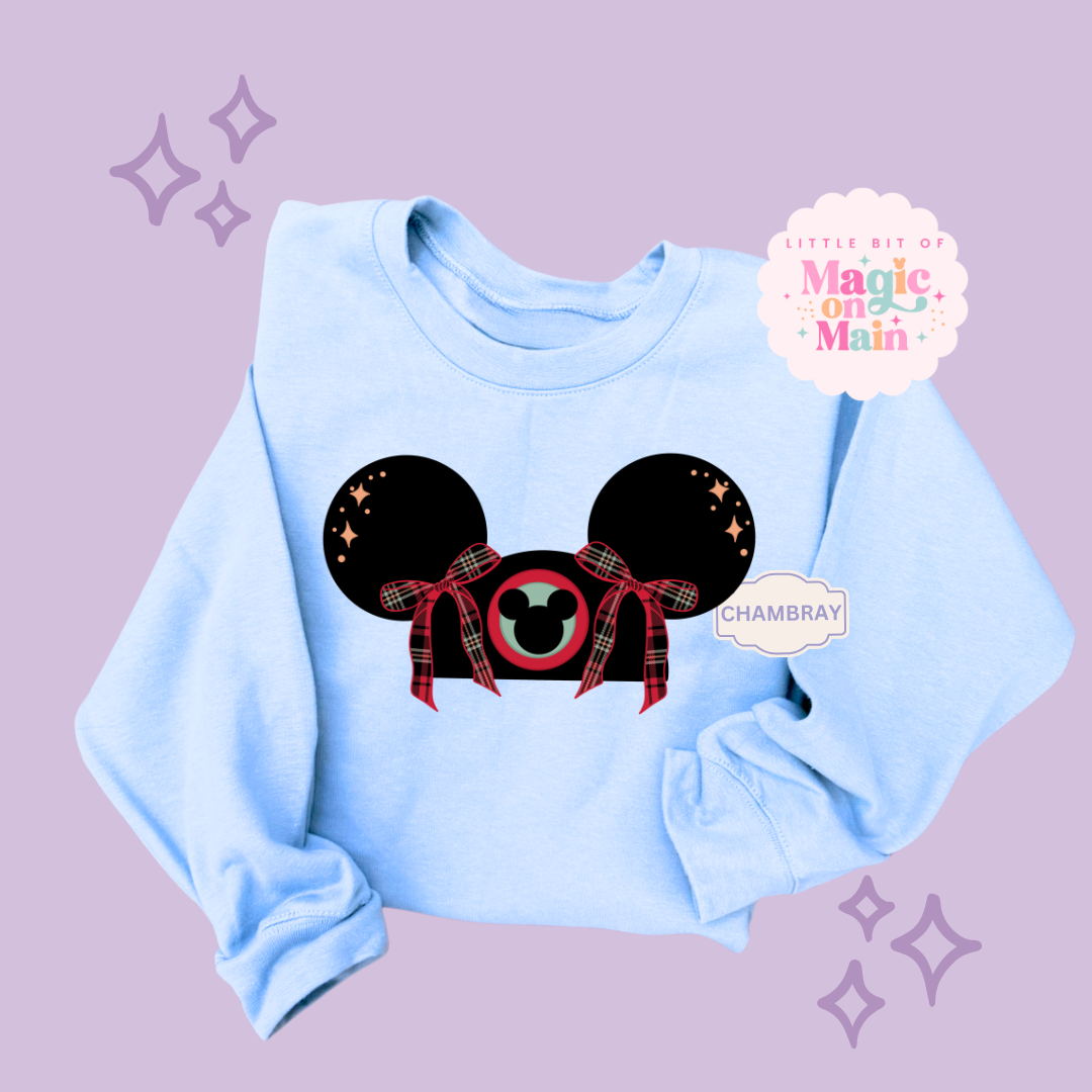 PRINTED HOLIDAY HAT- EXCLUSIVE TO MoM - ADULT SWEATSHIRT