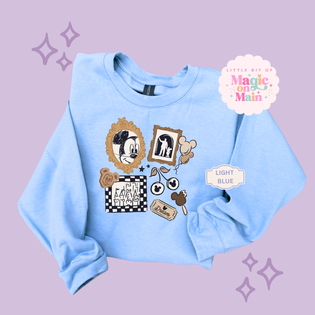 PRINTED NEUTRAL MCKY - ADULT SWEATSHIRT 10039