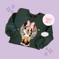 PRINTED MINNIE CHRISTMAS - ADULT SWEATSHIRT