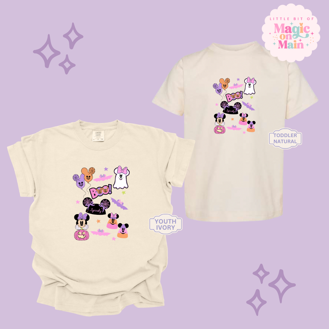 PRINTED SPOOKY ELEMENTS - EXCLUSIVE TO MOM - YOUTH/TODDLER