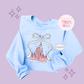 EMBROIDERED CASTLE - ADULT SWEATSHIRT