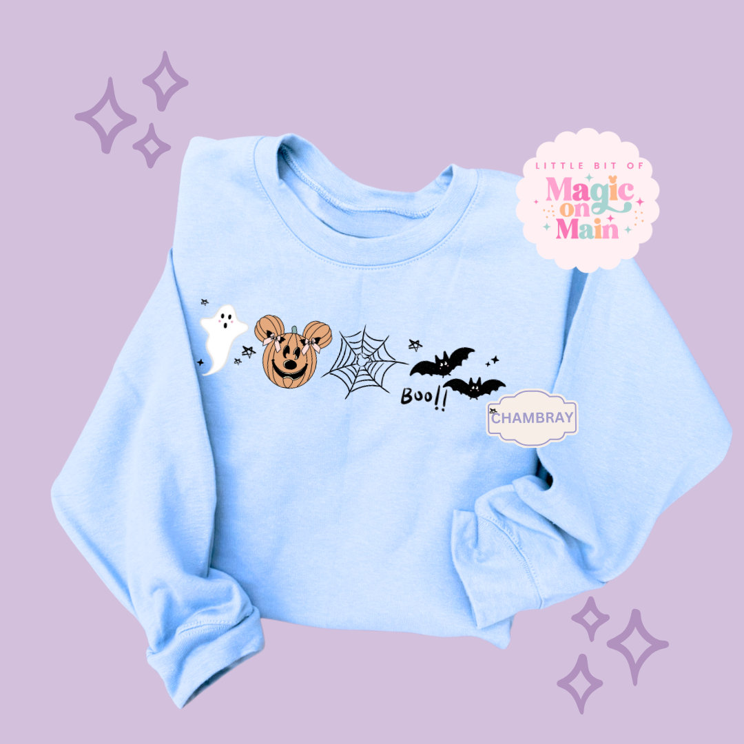 PRINTED BOO CREW - EXCLUSIVE TO MoM - ADULT SWEATSHIRT