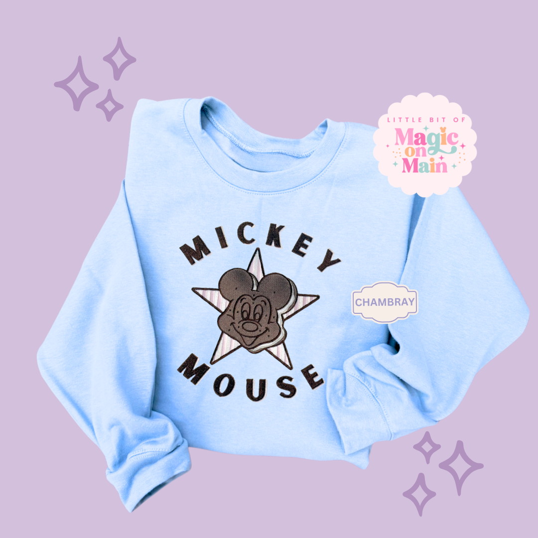 EMBROIDERED MCKY SNACKS - EXCLUSIVE TO MoM - ADULT SWEATSHIRT 10062