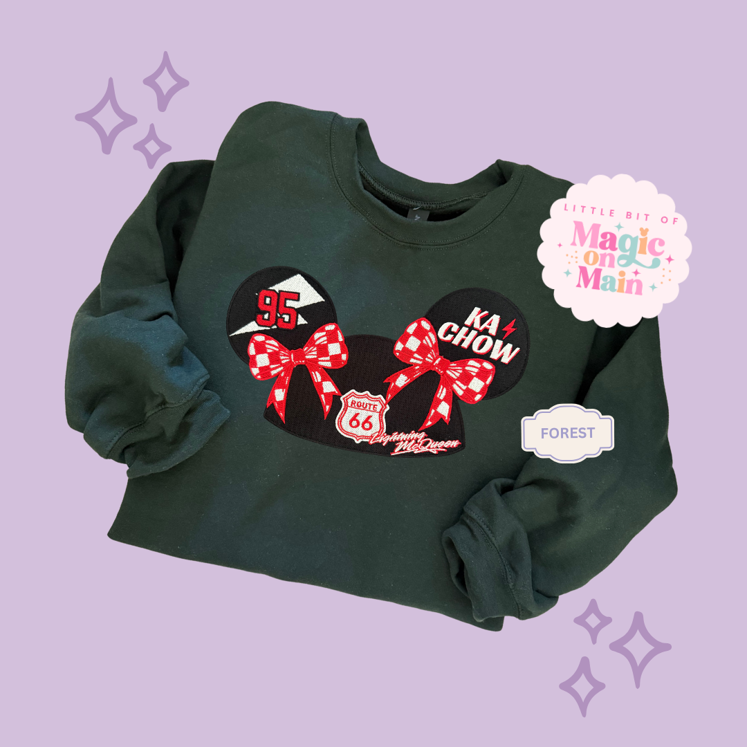 EMBROIDERED RED LMQ HAT - EXCLUSIVE COLLAB - ADULT SWEATSHIRT