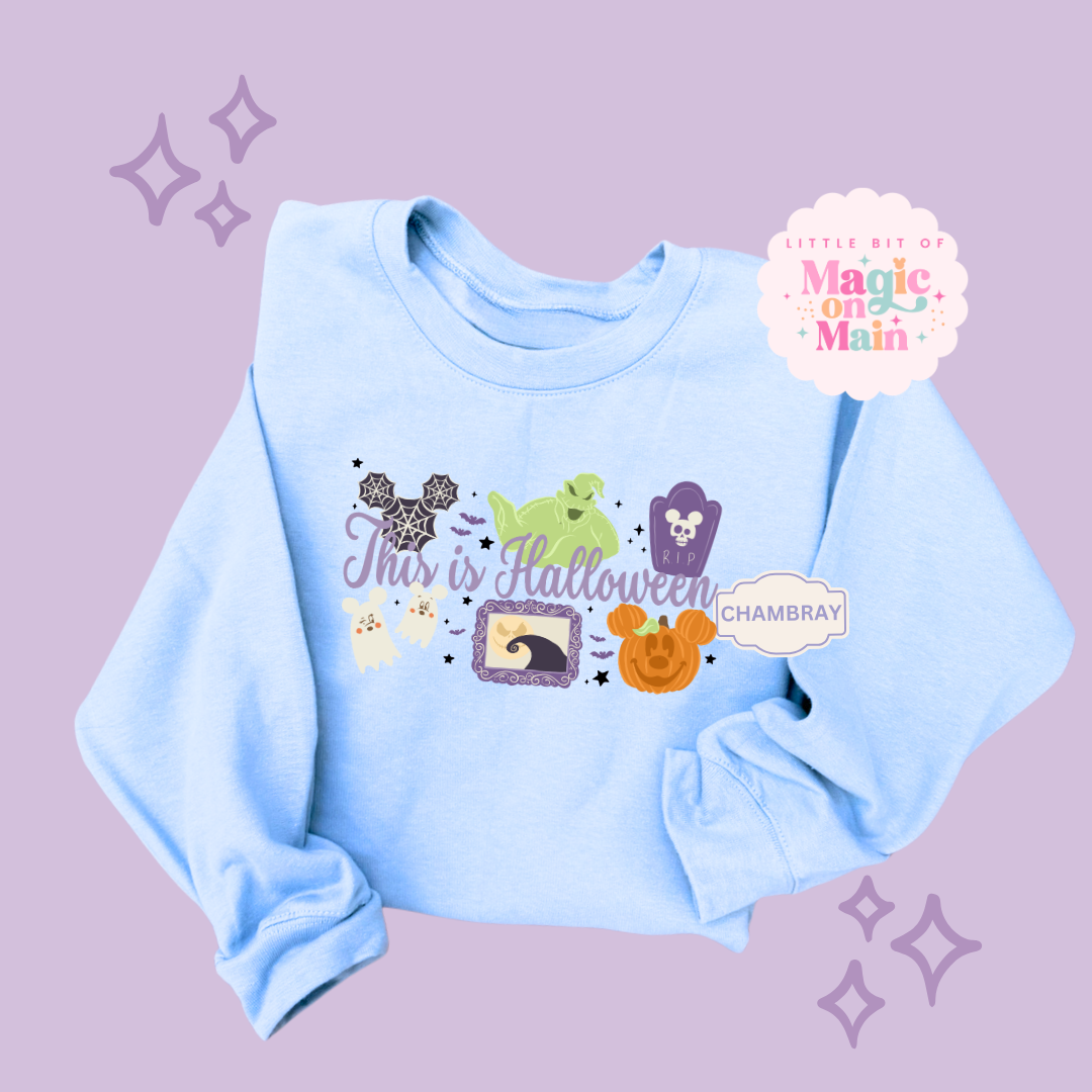 PRINTED THIS IS HALLOWEEN - EXCLUSIVE TO MoM - ADULT SWEATSHIRT