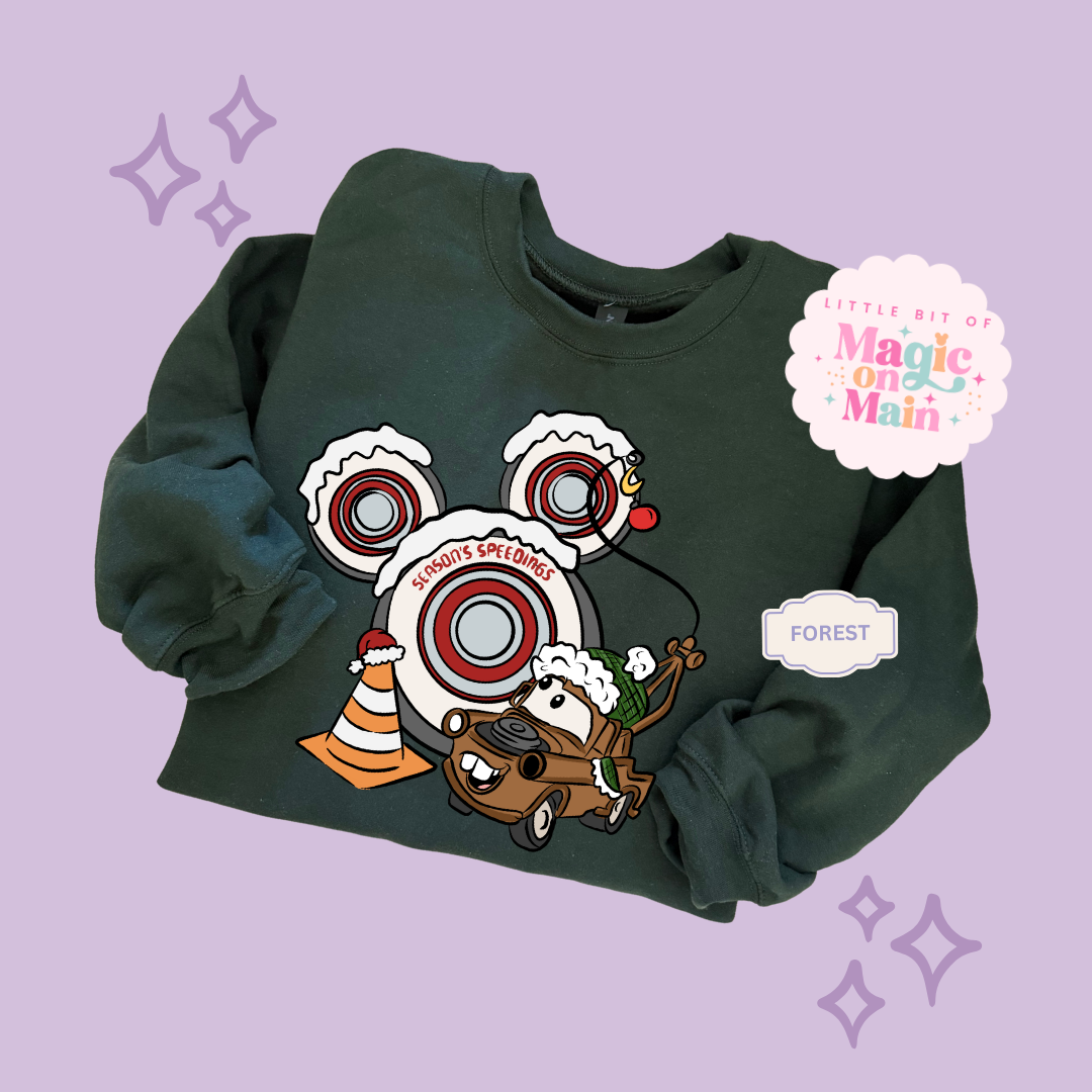 PRINTED SEASONS SPEEDINGS - ADULT SWEATSHIRT