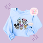 EMBROIDERED MCKY AND FRIENDS - ADULT SWEATSHIRT