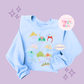 PRINTED CROWNS - ADULT SWEATSHIRT 10045