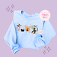 PRINTED  NOT SO SPOOKY - ADULT SWEATSHIRT