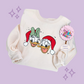 EMBROIDERED DONALD & DAISY CHRISTMAS - ADULT SWEATSHIRT