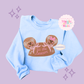 EMBROIDERED GINGERBREAD HOLIDAY HAT - EXCLUSIVE TO MoM - ADULT SWEATSHIRT (Copy)