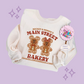 PRINTED MAIN STREET BAKERY RED  - ADULT SWEATSHIRT
