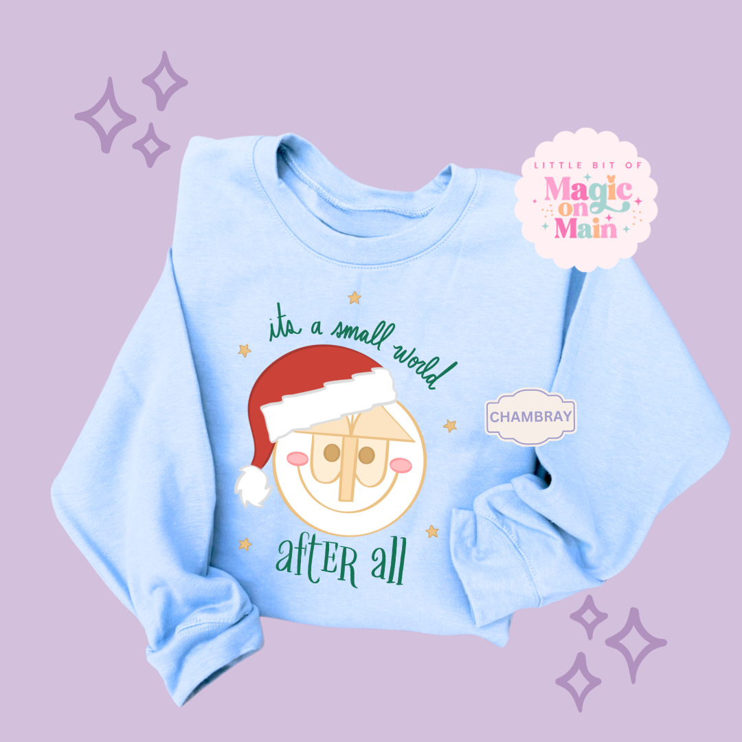 PRINTED SML WORLD - EXCLUSIVE TO MoM - ADULT SWEATSHIRT