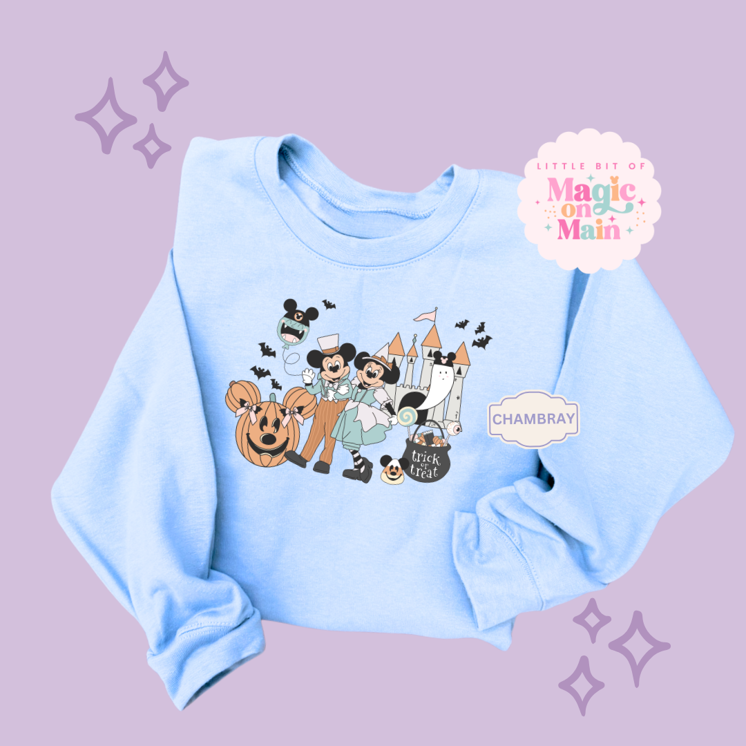 PRINTED MAIN ST HALLOWEEN - ADULT SWEATSHIRT