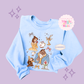 PRINTED BELLE - ADULT SWEATSHIRT 10044