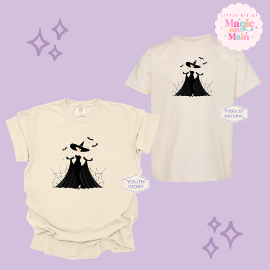 PRINTED SPOOKY CINDY - YOUTH/TODDLER