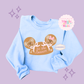 PRINTED GINGERBREAD HOLIDAY HAT- EXCLUSIVE TO MoM - ADULT SWEATSHIRT