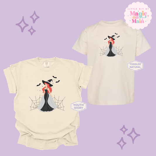 PRINTED SPOOKY ARIEL - YOUTH/TODDLER
