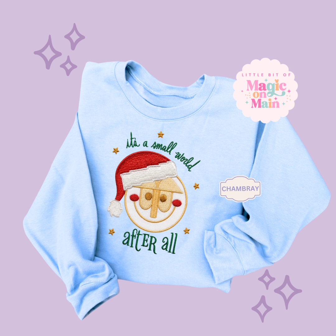 EMBROIDERED SML WORLD - EXCLUSIVE TO MoM - ADULT SWEATSHIRT
