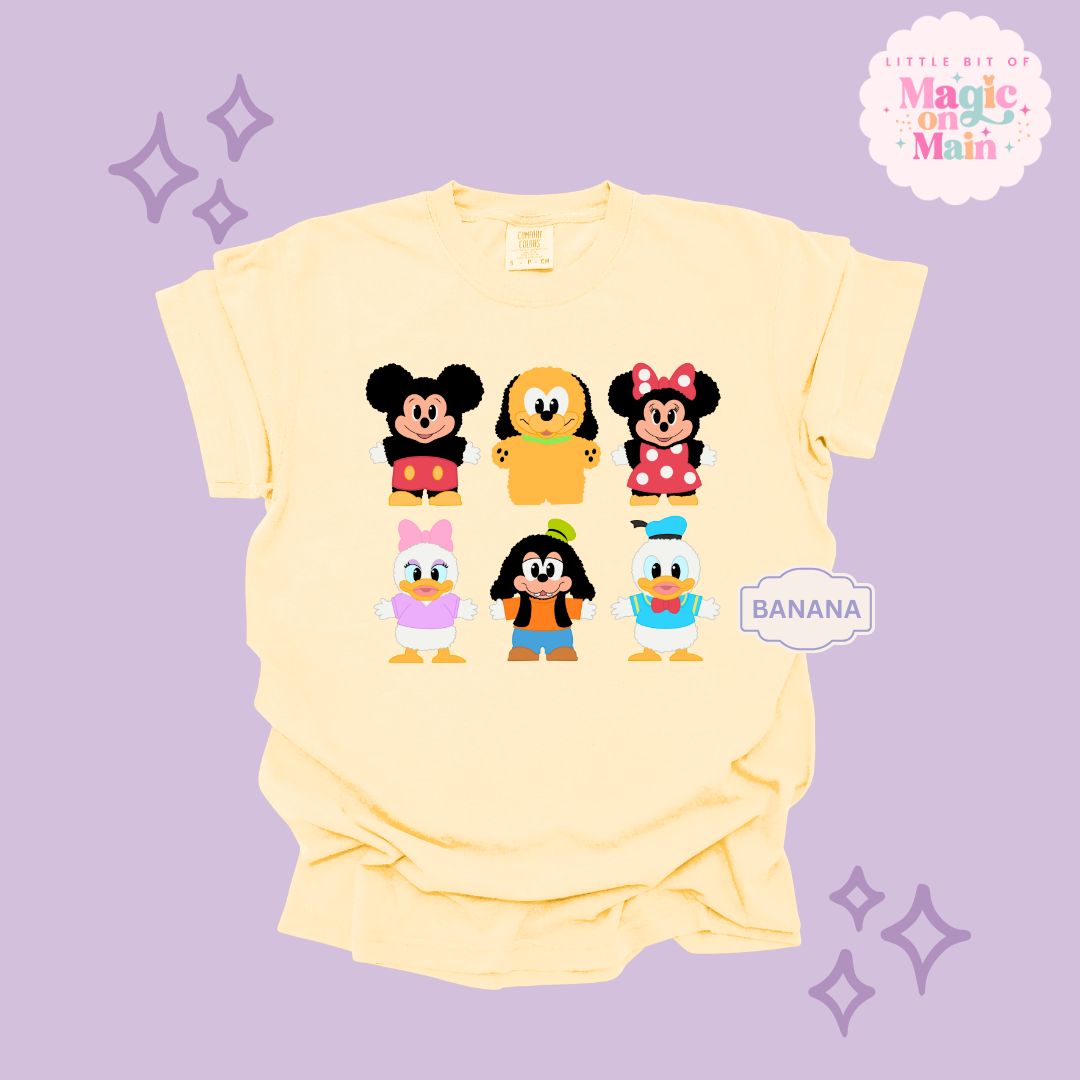 STUFFED CHARACTERS - ADULT T-SHIRT