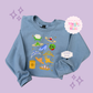 PRINTED PRINCESS ELEMENTS - ADULT SWEATSHIRT 10050