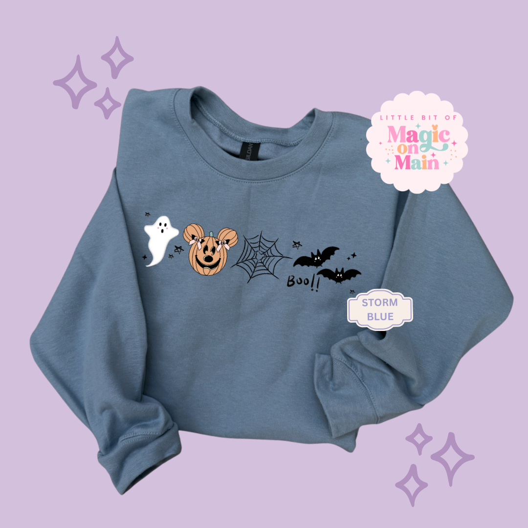 PRINTED BOO CREW - EXCLUSIVE TO MoM - ADULT SWEATSHIRT