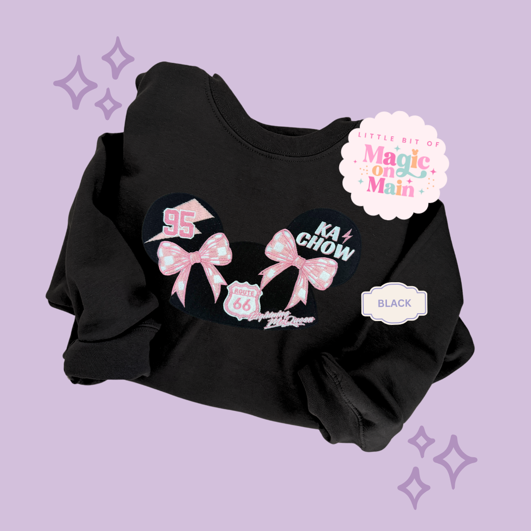 EMBROIDERED PINK LMQ HAT - EXCLUSIVE COLLAB - ADULT SWEATSHIRT