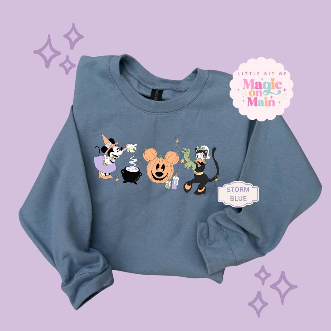 PRINTED  NOT SO SPOOKY - ADULT SWEATSHIRT