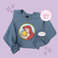 PRINTED MERMAID ROUND LOCKET - EXCLUSIVE TO MoM - ADULT SWEATSHIRT 10056