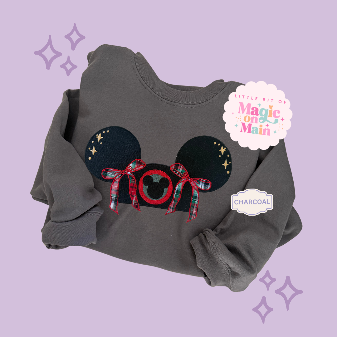 EMBROIDERED CHRISTMAS HAT - EXCLUSIVE TO MoM - ADULT SWEATSHIRT