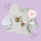EMBROIDERED GINGERBREAD MICKEY & MINNIE - EXCLUSIVE TO MoM - ADULT SWEATSHIRT