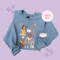 PRINTED BELLE - ADULT SWEATSHIRT 10044
