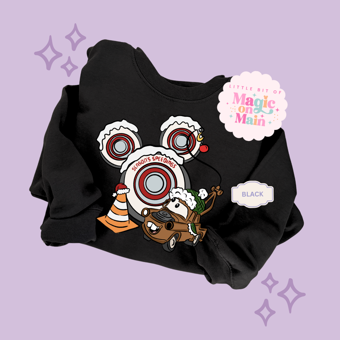 PRINTED SEASONS SPEEDINGS - ADULT SWEATSHIRT