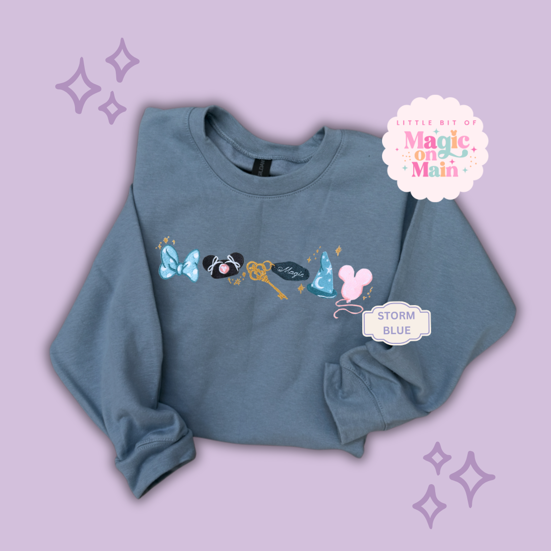 EMBROIDERED PARK DAY MAGIC - EXCLUSIVE TO MoM - ADULT SWEATSHIRT
