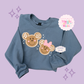 PRINTED GINGERBREAD - EXCLUSIVE TO MoM - ADULT SWEATSHIRT