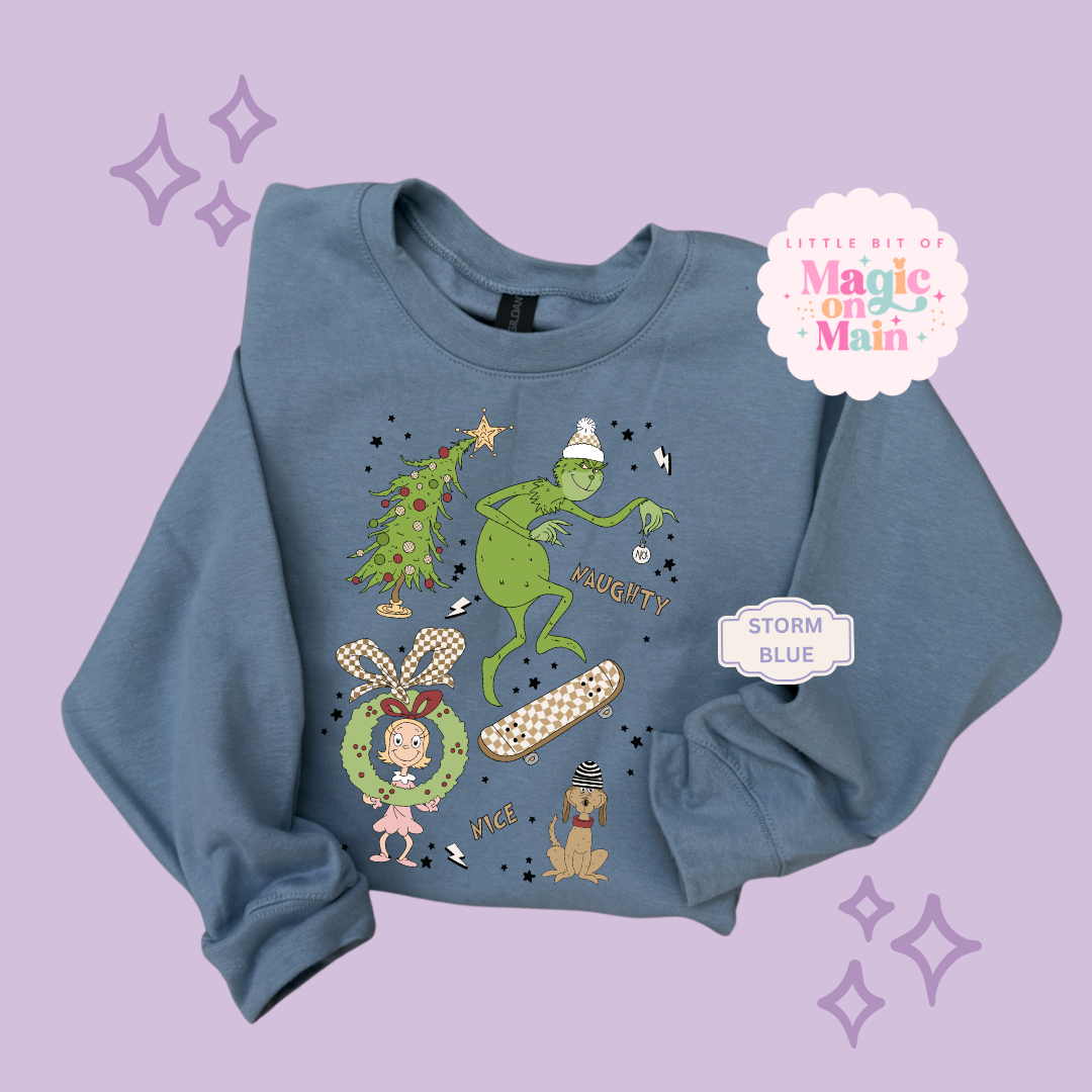 PRINTED MAX AND FRIENDS - EXCLUSIVE TO MoM - ADULT SWEATSHIRT