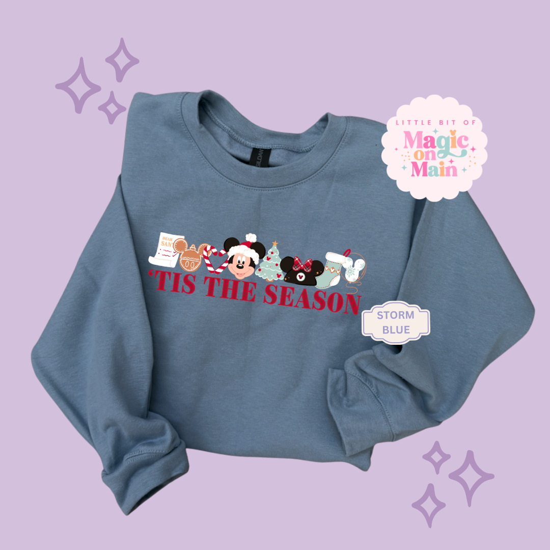 PRINTED TIS THE SEASON - EXCLUSIVE TO MoM - ADULT SWEATSHIRT